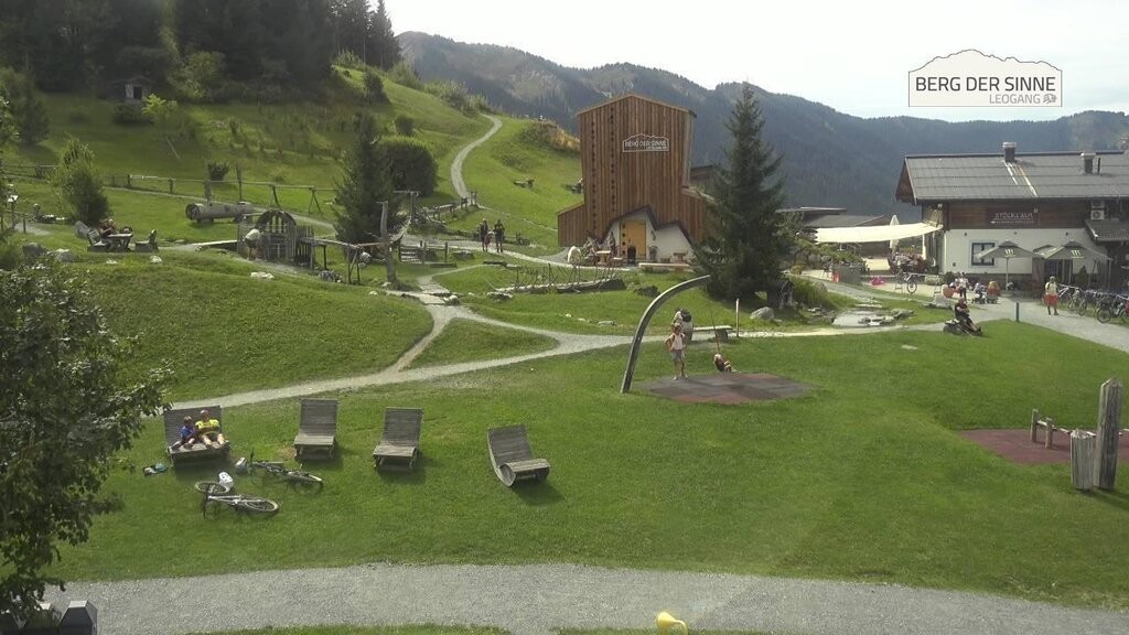 Archiv Foto Webcam Leogang: Mittelstation Asitz