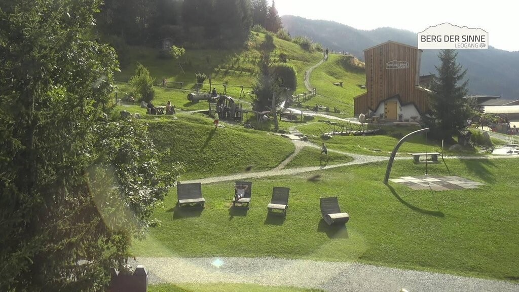 Archiv Foto Webcam Leogang: Mittelstation Asitz