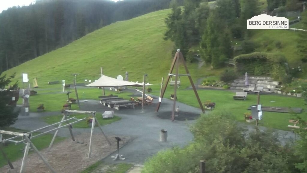 Archiv Foto Webcam Leogang: Mittelstation Asitz