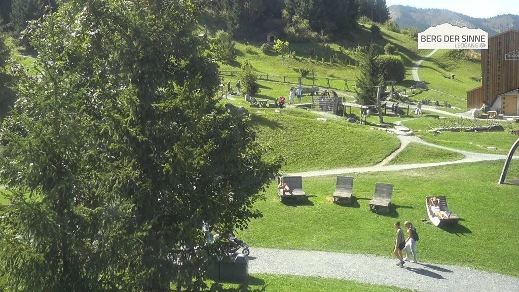 Archiv Foto Webcam Leogang: Mittelstation Asitz