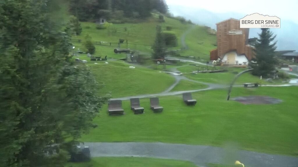 Archiv Foto Webcam Leogang: Mittelstation Asitz