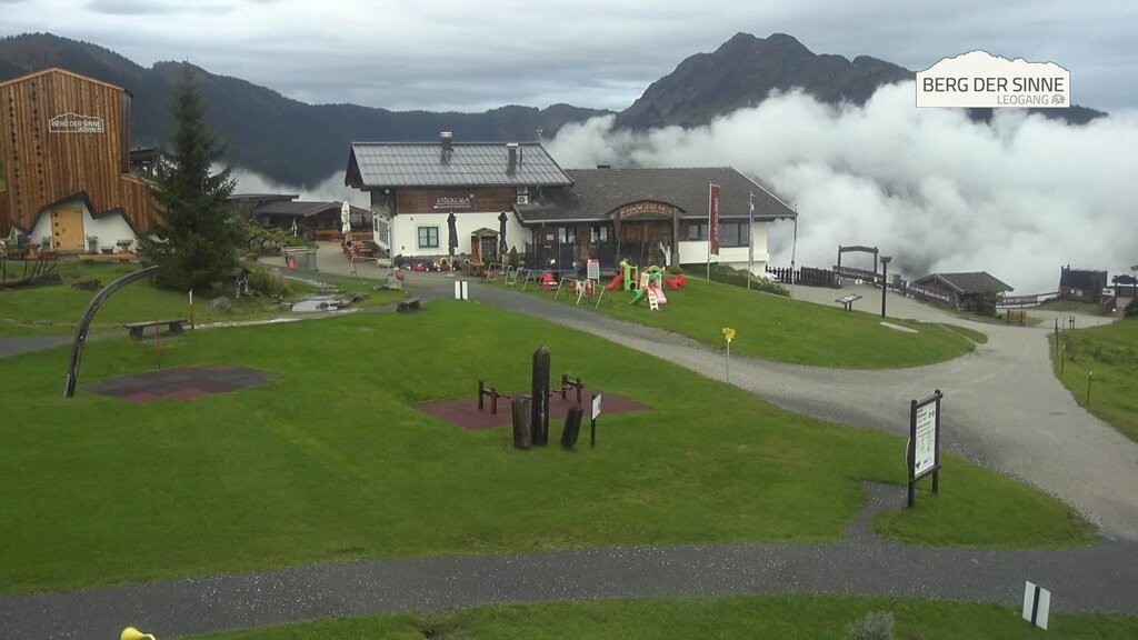 Archiv Foto Webcam Leogang: Mittelstation Asitz