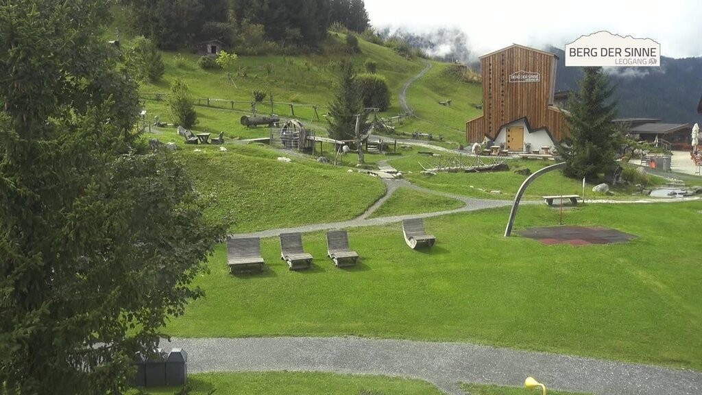 Archiv Foto Webcam Leogang: Mittelstation Asitz