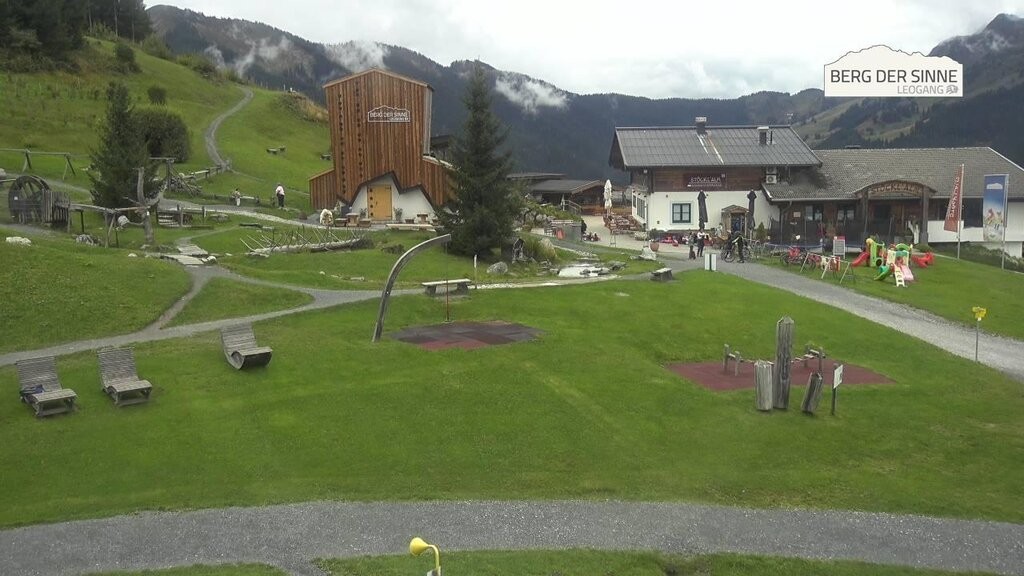 Archiv Foto Webcam Leogang: Mittelstation Asitz