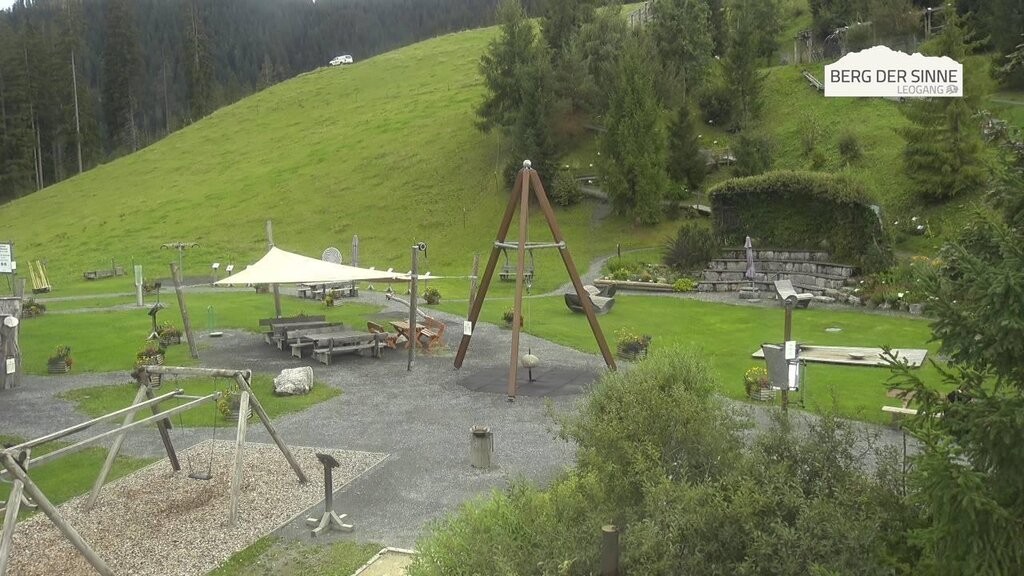 Archiv Foto Webcam Leogang: Mittelstation Asitz
