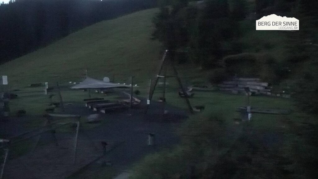 Archiv Foto Webcam Leogang: Mittelstation Asitz