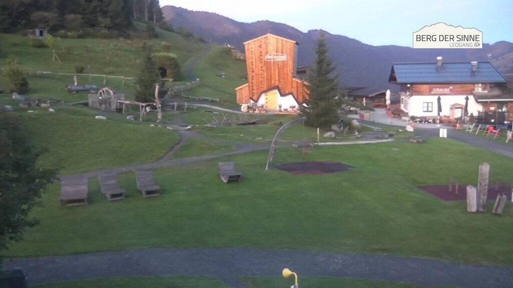 Archiv Foto Webcam Leogang: Mittelstation Asitz