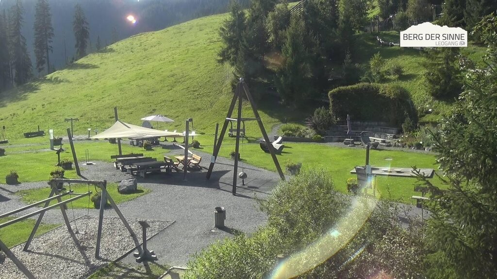 Archiv Foto Webcam Leogang: Mittelstation Asitz