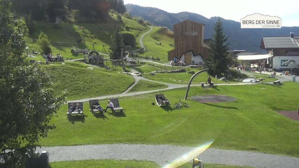 Archiv Foto Webcam Leogang: Mittelstation Asitz