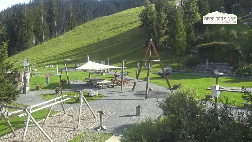 Archiv Foto Webcam Leogang: Mittelstation Asitz