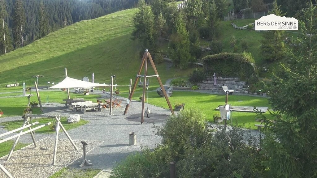 Archiv Foto Webcam Leogang: Mittelstation Asitz