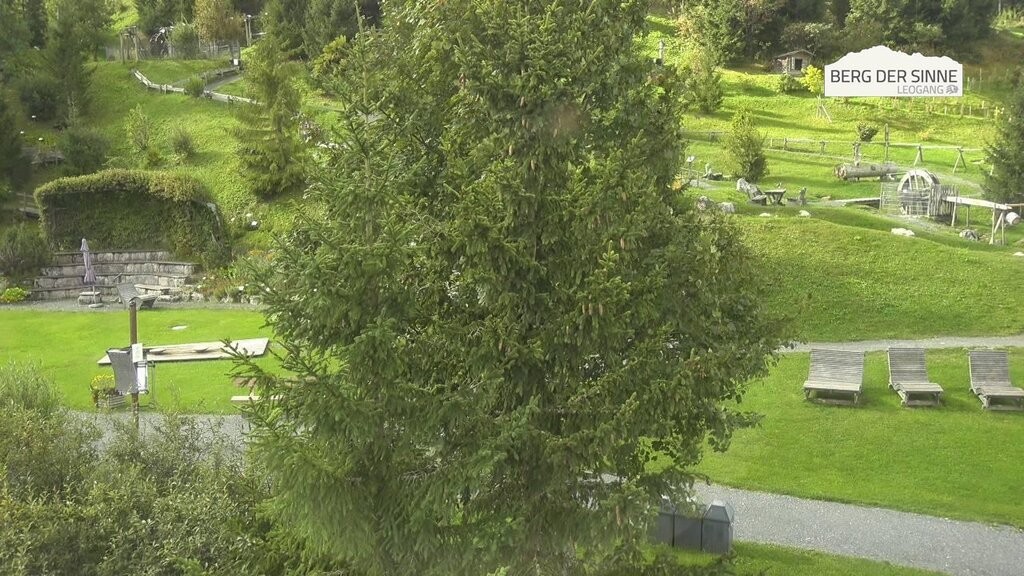 Archiv Foto Webcam Leogang: Mittelstation Asitz