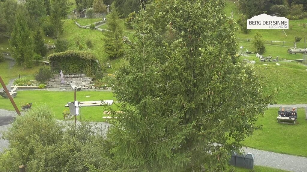 Archiv Foto Webcam Leogang: Mittelstation Asitz