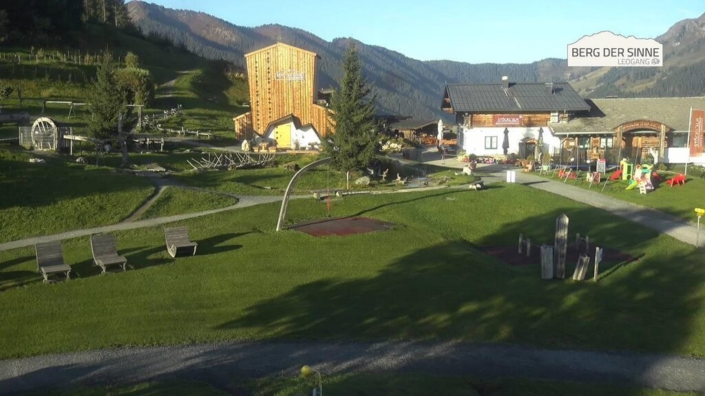 Archiv Foto Webcam Leogang: Mittelstation Asitz