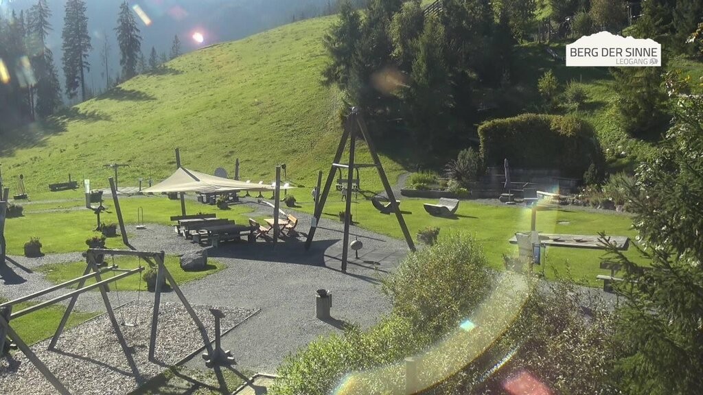 Archiv Foto Webcam Leogang: Mittelstation Asitz
