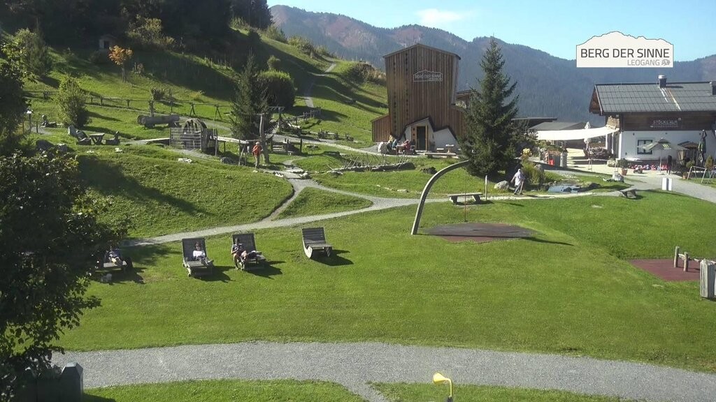 Archiv Foto Webcam Leogang: Mittelstation Asitz