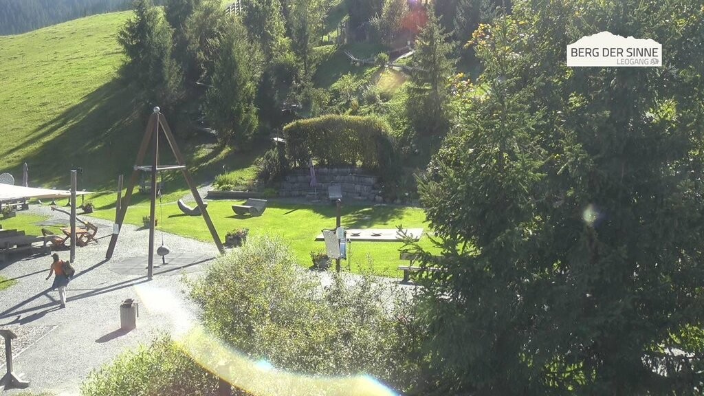 Archiv Foto Webcam Leogang: Mittelstation Asitz