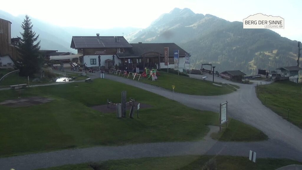 Archiv Foto Webcam Leogang: Mittelstation Asitz