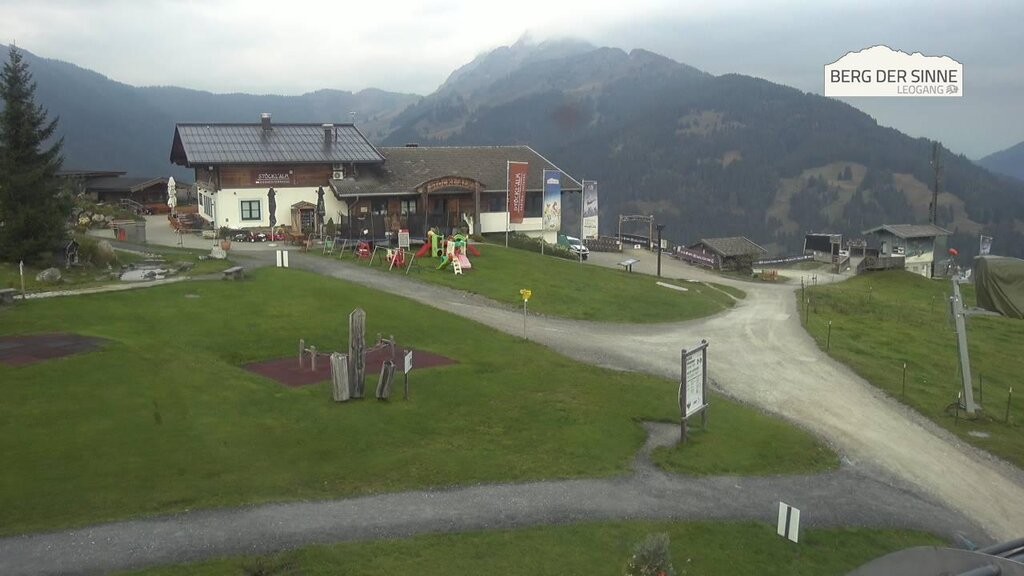 Archiv Foto Webcam Leogang: Mittelstation Asitz