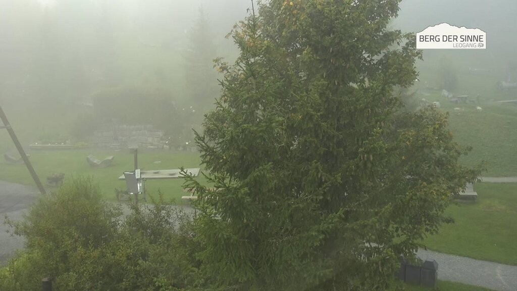Archiv Foto Webcam Leogang: Mittelstation Asitz