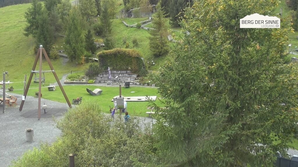 Archiv Foto Webcam Leogang: Mittelstation Asitz