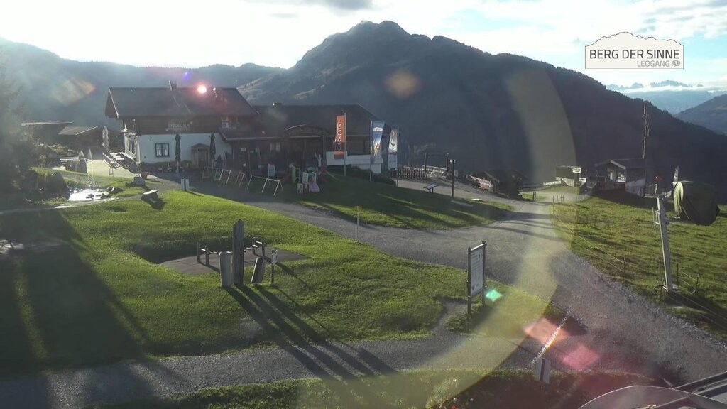 Archiv Foto Webcam Leogang: Mittelstation Asitz