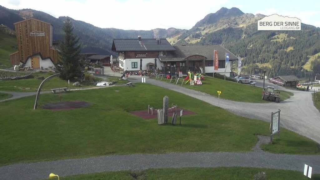 Archiv Foto Webcam Leogang: Mittelstation Asitz