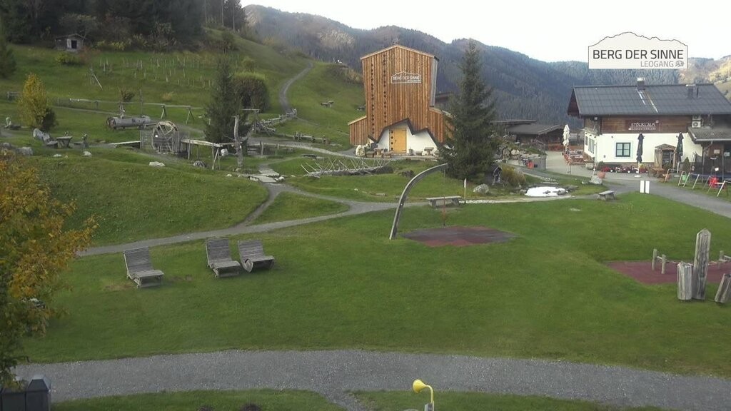 Archiv Foto Webcam Leogang: Mittelstation Asitz
