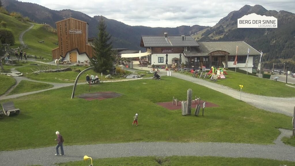 Archiv Foto Webcam Leogang: Mittelstation Asitz