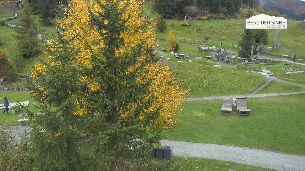 Archiv Foto Webcam Leogang: Mittelstation Asitz