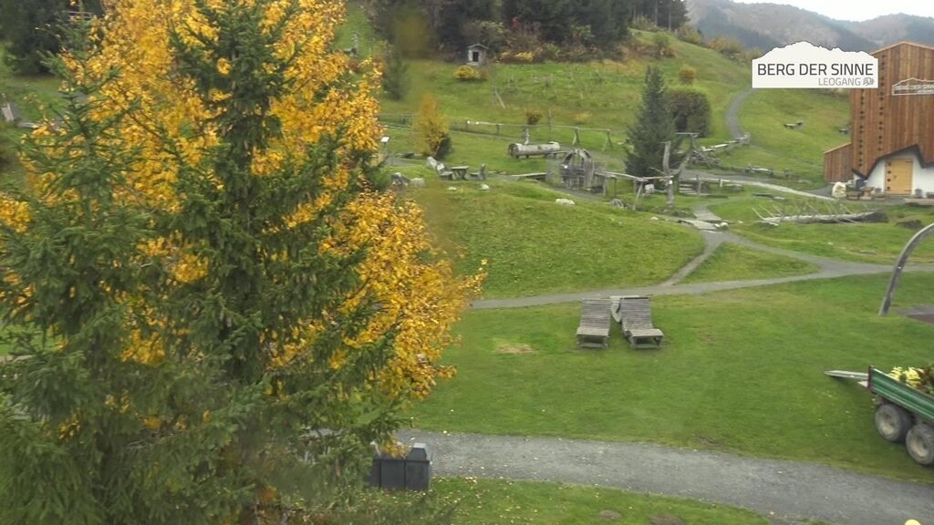 Archiv Foto Webcam Leogang: Mittelstation Asitz
