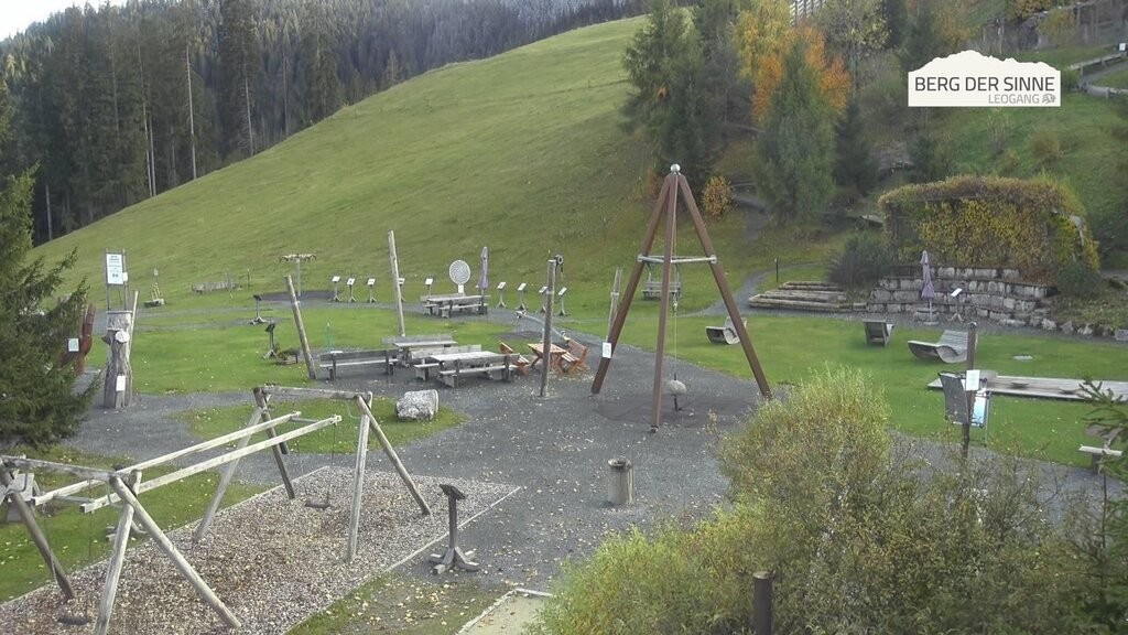 Archiv Foto Webcam Leogang: Mittelstation Asitz