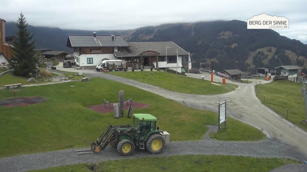 Archiv Foto Webcam Leogang: Mittelstation Asitz