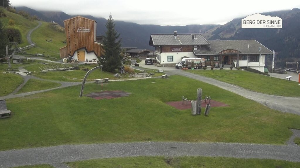 Archiv Foto Webcam Leogang: Mittelstation Asitz