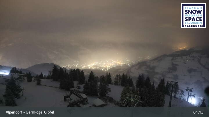 Archiv Foto Webcam Gernkogel, St. Johann Alpendorf