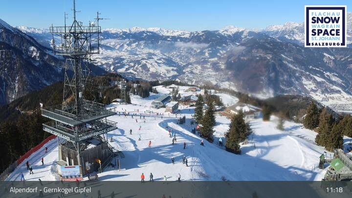 Archiv Foto Webcam Gernkogel, St. Johann Alpendorf