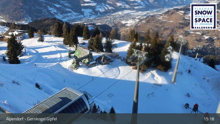 Archiv Foto Webcam Gernkogel, St. Johann Alpendorf