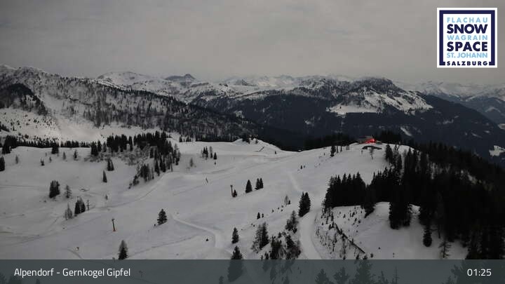 Archiv Foto Webcam Gernkogel, St. Johann Alpendorf