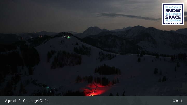 Archiv Foto Webcam Gernkogel, St. Johann Alpendorf