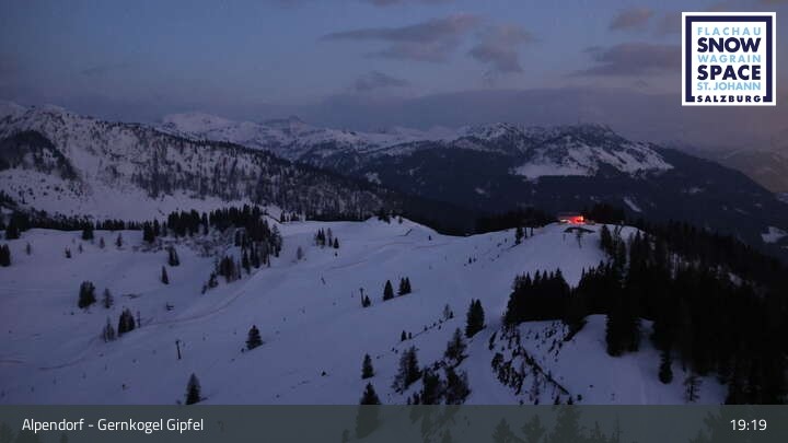 Archived image Webcam mountain "Gernkogel" in St. Johann Alpendorf