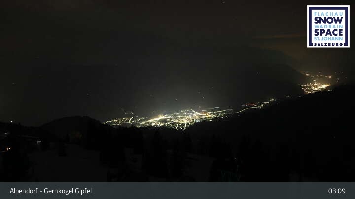 Archiv Foto Webcam Gernkogel, St. Johann Alpendorf