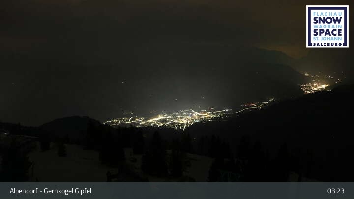 Archiv Foto Webcam Gernkogel, St. Johann Alpendorf