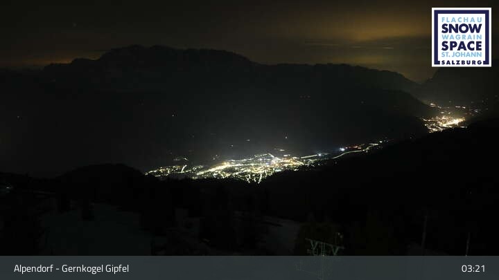 Archiv Foto Webcam Gernkogel, St. Johann Alpendorf