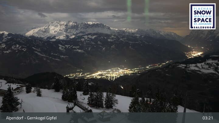 Archiv Foto Webcam Gernkogel, St. Johann Alpendorf