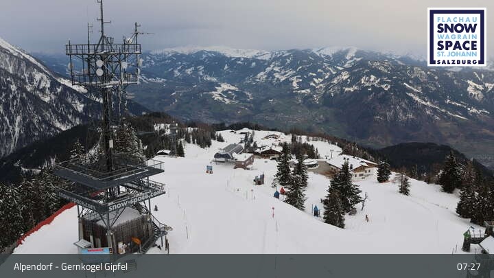 Archiv Foto Webcam Gernkogel, St. Johann Alpendorf