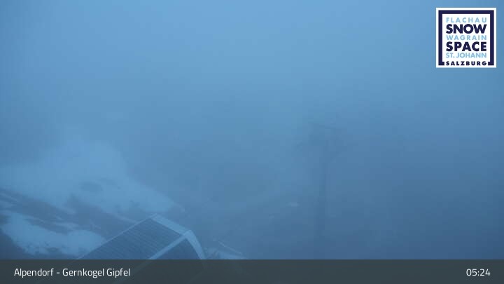 Archived image Webcam mountain "Gernkogel" in St. Johann Alpendorf
