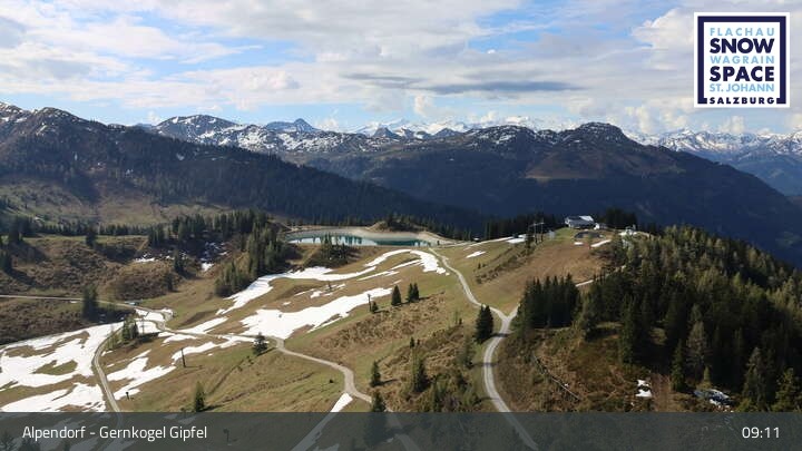 Archiv Foto Webcam Gernkogel, St. Johann Alpendorf