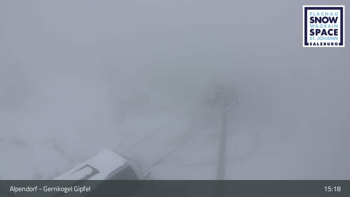 Archived image Webcam mountain "Gernkogel" in St. Johann Alpendorf