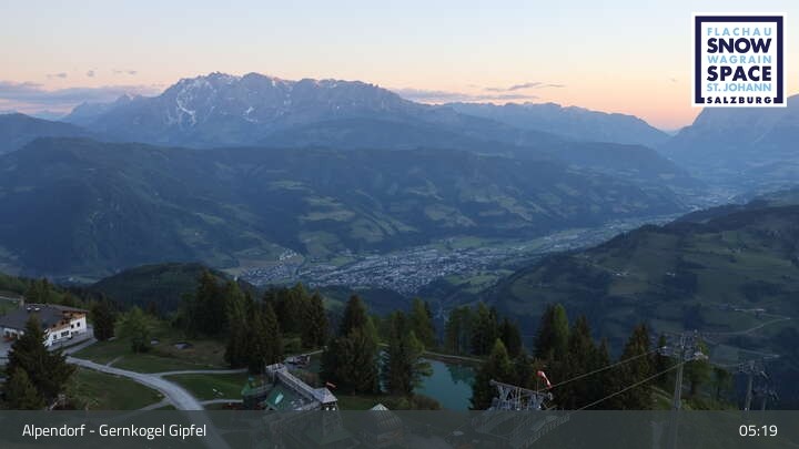Archiv Foto Webcam Gernkogel, St. Johann Alpendorf