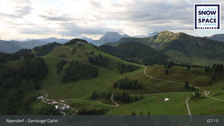 Archiv Foto Webcam Gernkogel, St. Johann Alpendorf